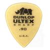 Jim Dunlop Ultex Standard Picks with Ultex Sharp Picks and Musent Custom Players Picks (12-Pack) 0.90mm 433B090-ULT-12P
