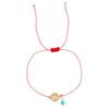 2025 Year of the Snake Lucky Red String Handmade Beaded Bracelet Set with Evil Eye for Couples