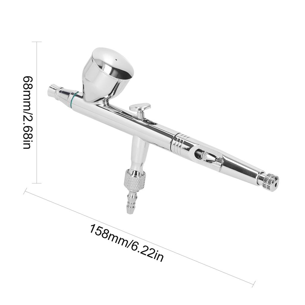 Multi-purpose Professional T182C 0.3mm Airbrush Max 30PSI Air Pump Set for Model Making DIY Art