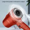 Беспроводная воздуходувка для листьев, сжатый воздух, пылесос с бесщеточным двигателем, многофункциональная портативная электрическая