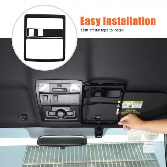 Черная Глянцевая Панель Отделки Плафона Переднего Освещения для Toyota Tacoma 2015-