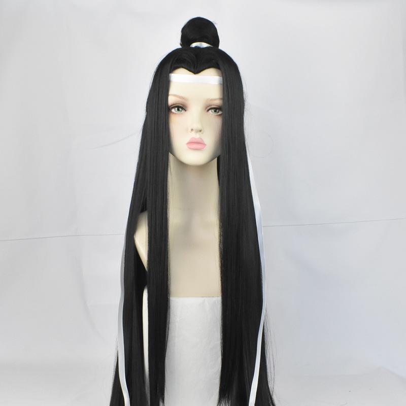 Парик Magic cos, древний костюм Beauty Peak, черные длинные прямые волосы для косплея