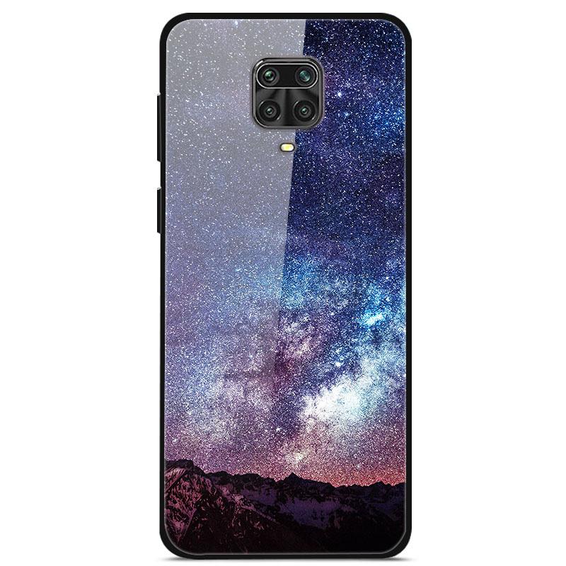 Закаленное Стекло Чехол Для Xiaomi Redmi Note 9S Чехол Мягкий Бампер Жесткий Стеклянный Чехол Для Xiaomi Redmi Note 9 S 9S Pro Max Чехол Для Телефона