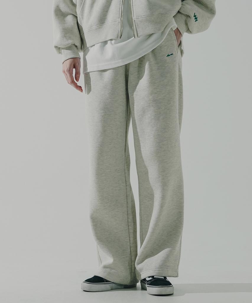 WV PROJECT Kani Straight Sweatpants Oatmeal Mjlp7628