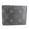 Used LOUIS VUITTON Bill Compartment Portefeuille M62294 Monogram Eclipse black Accessory