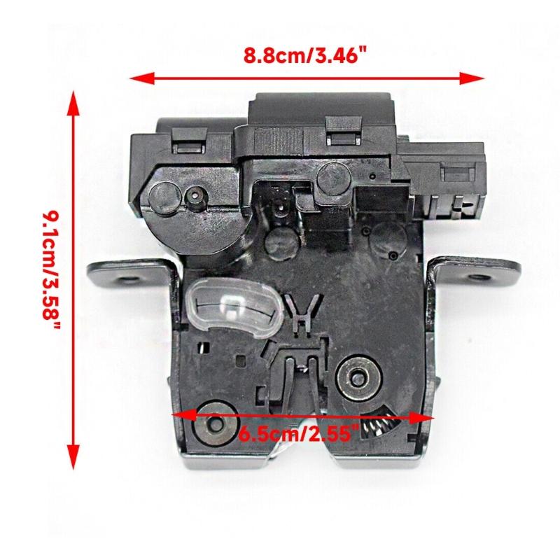 Защелка задней двери в сборе, привод замка багажника для Micra MK3 Qashqai J10, заменяет 905022DX0A 90502-2DX0A