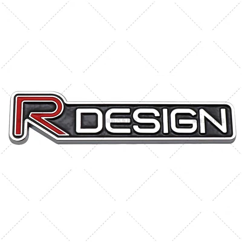 sbfqv0 Volvo The RDESIGN Metal Trim On The Trunk Of A Car Applicable To Volvo AWD V40 V60 V90 XC40 XC60 XC90 S60 S80 S60L S80L T5 T6 T8