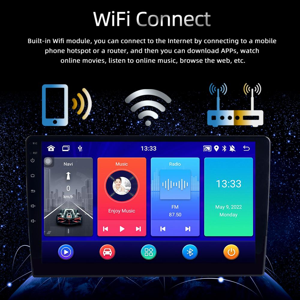 Car Radio For Volkswagen VW Golf 6 MK6 GTI 2008-2016 Wireless Carplay Android Auto Radio Car Multimedia 4G DSP 48EQ 2 Din