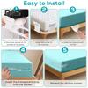 4Pcs Bed Sheet Holders Fitted Sheet Straps Universal Fit Easy Installation Secure Heavy Duty Bed Sheet Holders for All Mattress Size