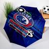 Arema Football club Printed Automatic Umbrella, 8-Frame for Travel, camping, Casual Umbrella, Essential Gift for  for family and friends