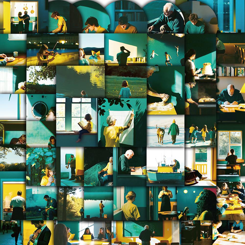 50/100PCS Retro Travel Posters From The 1950s Stickers Nostalgia Laptop Landscape Bicycle Cafe Living Scrapbook Luggage Sticker