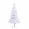 Artificial Christmas Tree White 150 cm PVC and Steel