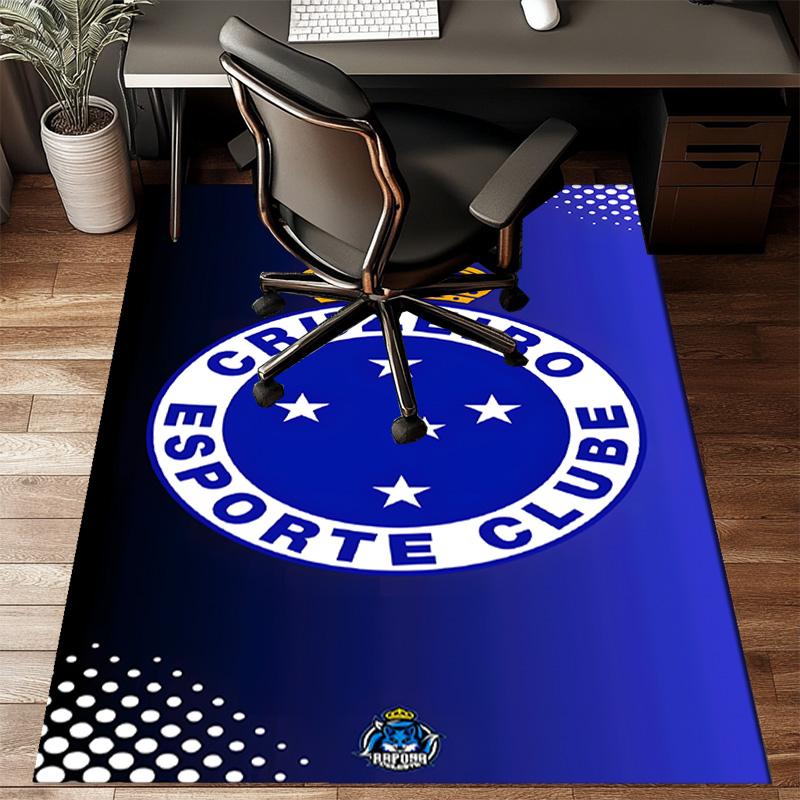 Fc Emblem Printed Office Carpet Chair Cushion Entryway Rug, Rugs for Living Room, Bedroom Christmas gifts