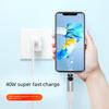 540° Magnetic Type-C Adapter for Huawei 5A Super Fast Charging, Apple & Android 3A Devices.