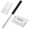 MIMIA Guitar Maintenance Kit: Fret File, Brush, String Polisher, Fret Plate, String Height Ruler, String Action Ruler, Musical Instrument Tools (4-Pie
