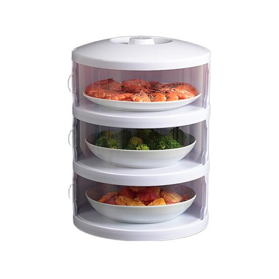 Изолированная крышка для посуды, защита от мух, пыленепроницаемая, многослойная, для хранения, сохранения тепла, кухонная коробка для еды, штабелируемый контейнер для пикника на открытом воздухе, обеденный стол