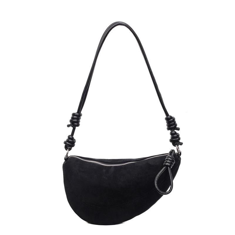 2025 Women's Retro Dumpling Bag – Large Capacity, Niche Autumn/Winter Design