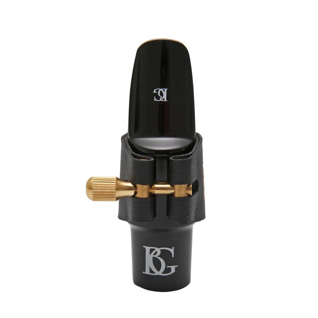 BG Super Revelation Ligature with Support for Soprano L14SR Gold-Plated Saxophone,