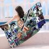 Anime O-ONE P-PIECE ZOROs Big Microfiber Beach Towels Quick Dry Towel Sand Beach Towels Pool Towel for Travel Swim Pool Yoga