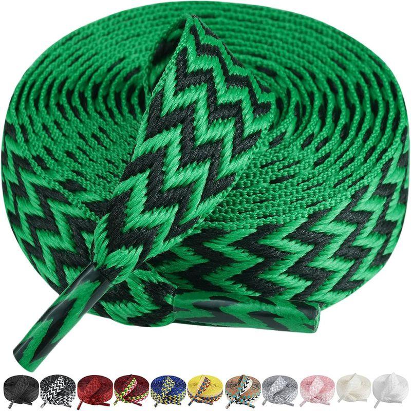 Шнурки для кроссовок шириной 1,5 см, толстые плоские шнурки для баскетбола, тенниса, спортивной обуви, шнурки для обуви в виде волнистой булки