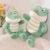 New Soft Crocodile Plush Toy Fluffy Full Stuffed Animal Pillow Doll Jungle Green Alligator Sofa Cushion Birthday Plush Gift