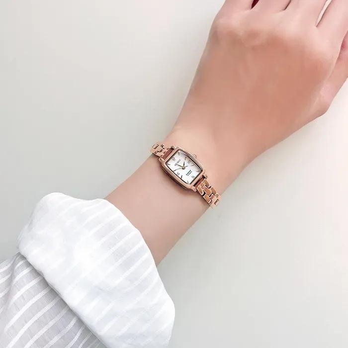 Diamond Square Metal Watch GE1209