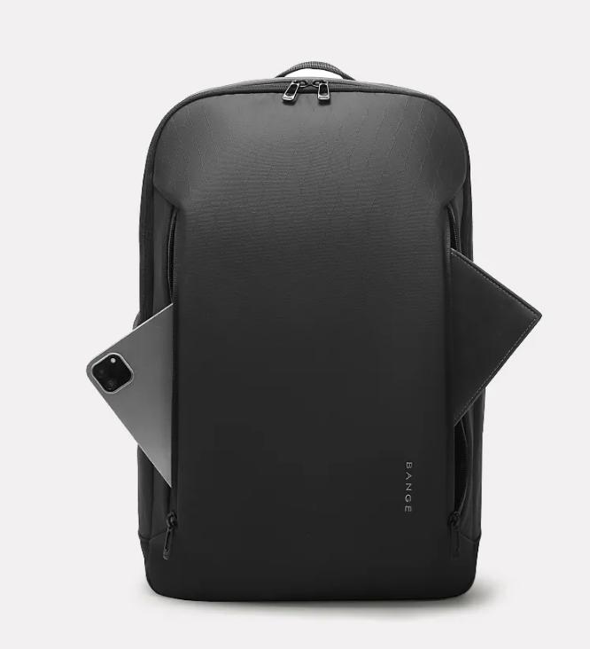 BANGE New Professional Men Business Laptop Backpack 15.6 Inch Multifcuntion Anti-Theft Outdoor Travel Backpack Bag