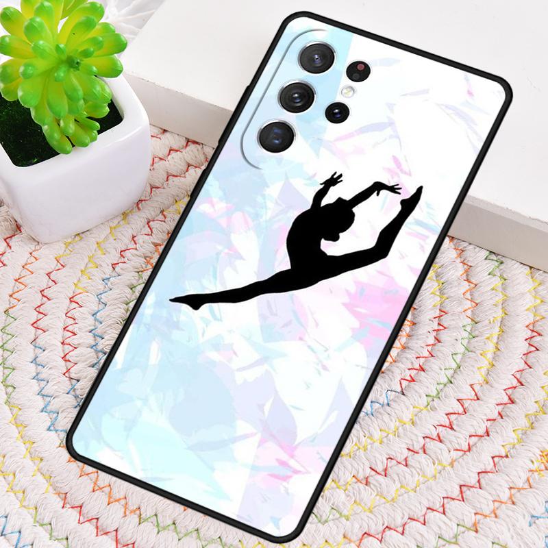 Чехол для телефона Гимнастика Танцы для Samsung Galaxy note 10 pro S26 Ultra S23 S24 FE S25 S21 S22 PLUS ударопрочный Чехол