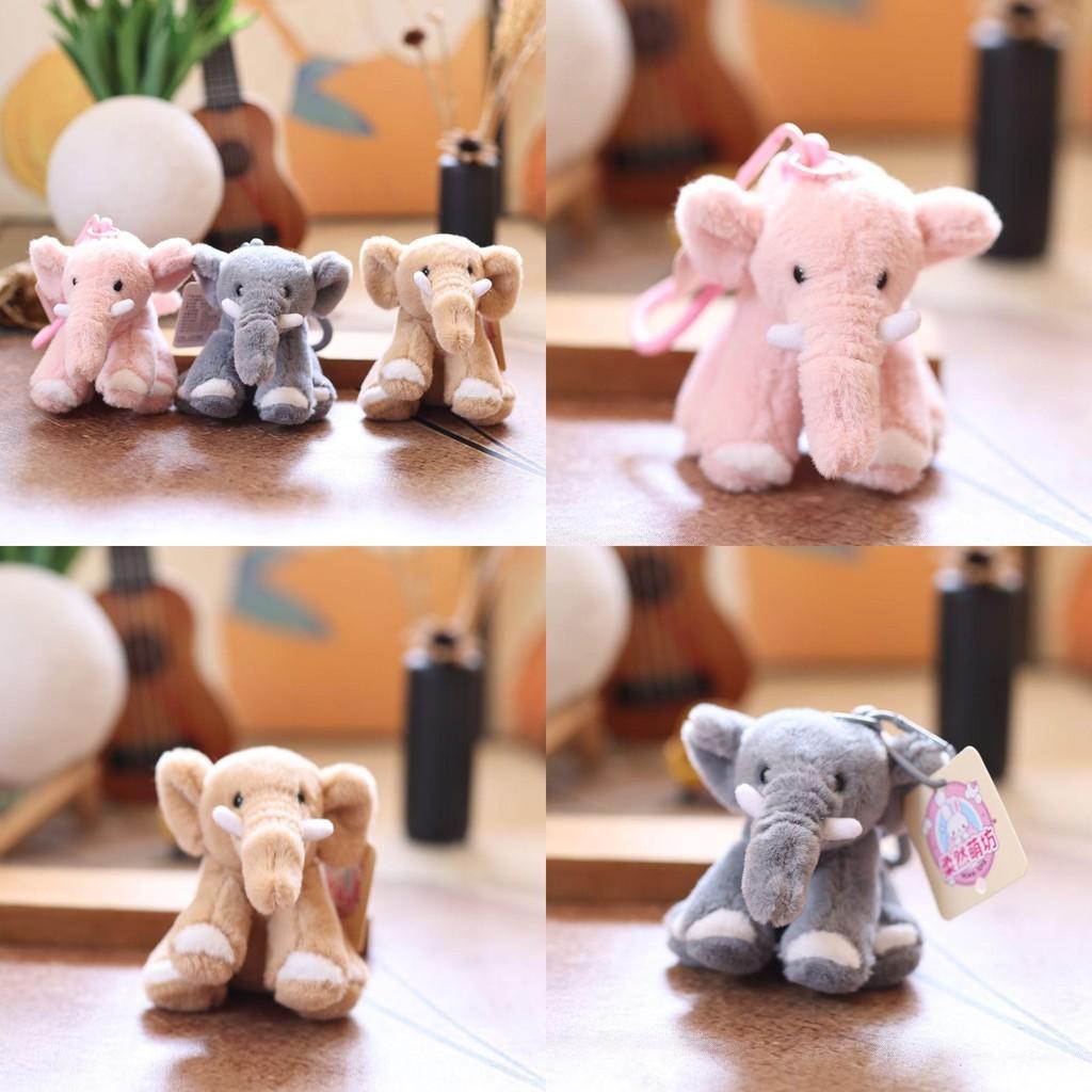 Adorable Elephant Plush Doll With Pp Cotton Filling For Backpack Decor And Gifts