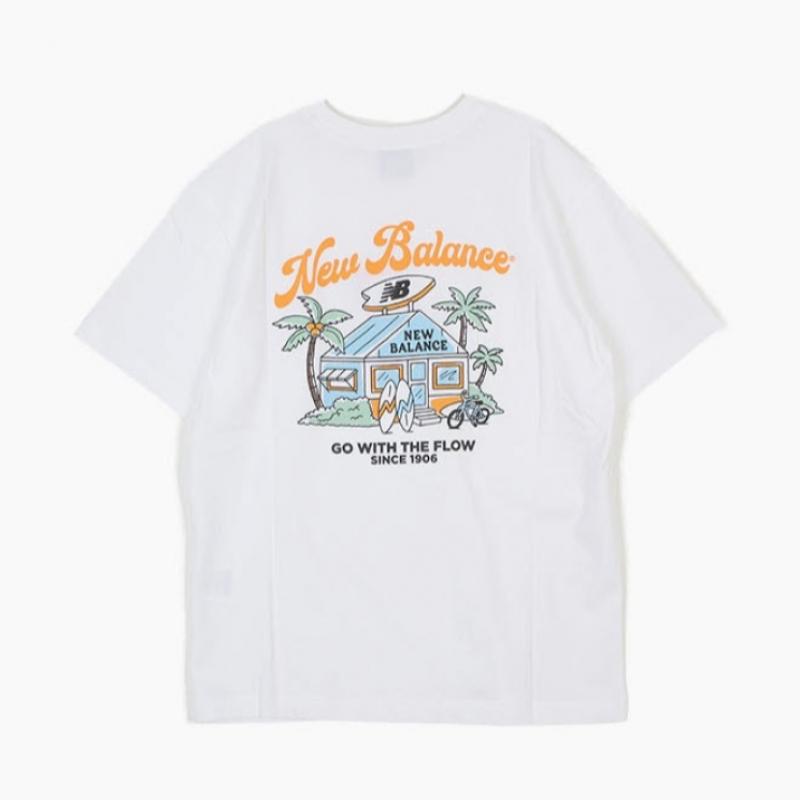 New Balance Футболка Lqj Nbnefco243 10 Uni Nb Boy Board Shop Футболка с коротким рукавом S