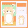 1 Pcs Cute Kawaii Cat Kitty Sticky Notes Sticker Memo Pad Scrapbooking School Office Supply Stationery Gift Bookmark