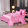 European Style Satin Jacquard (four-piece Set, Three-piece Set) Quilt Cover, Bed Sheet, Pillowcase, Single Bed, Double Bed Bedding