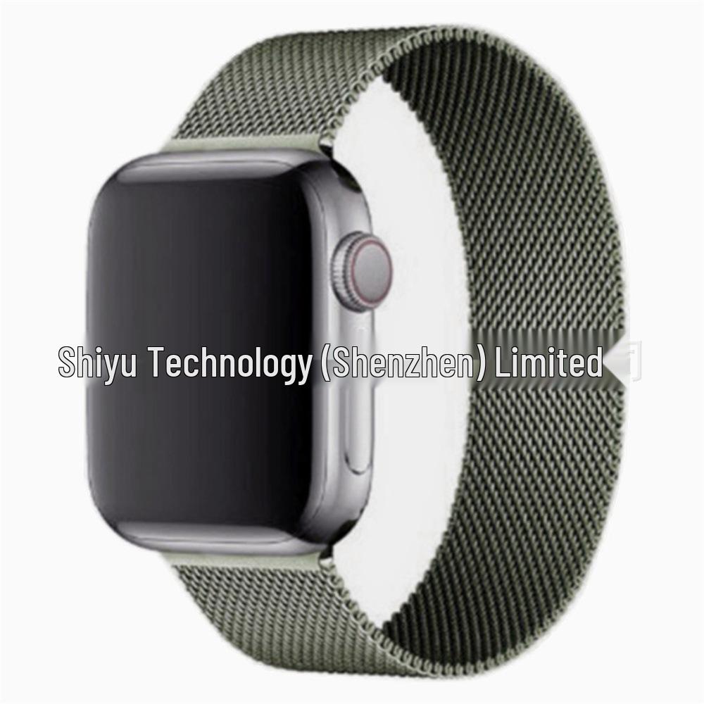 Совместимый металлический ремешок-петля для Apple Watch Series 5-9, SE