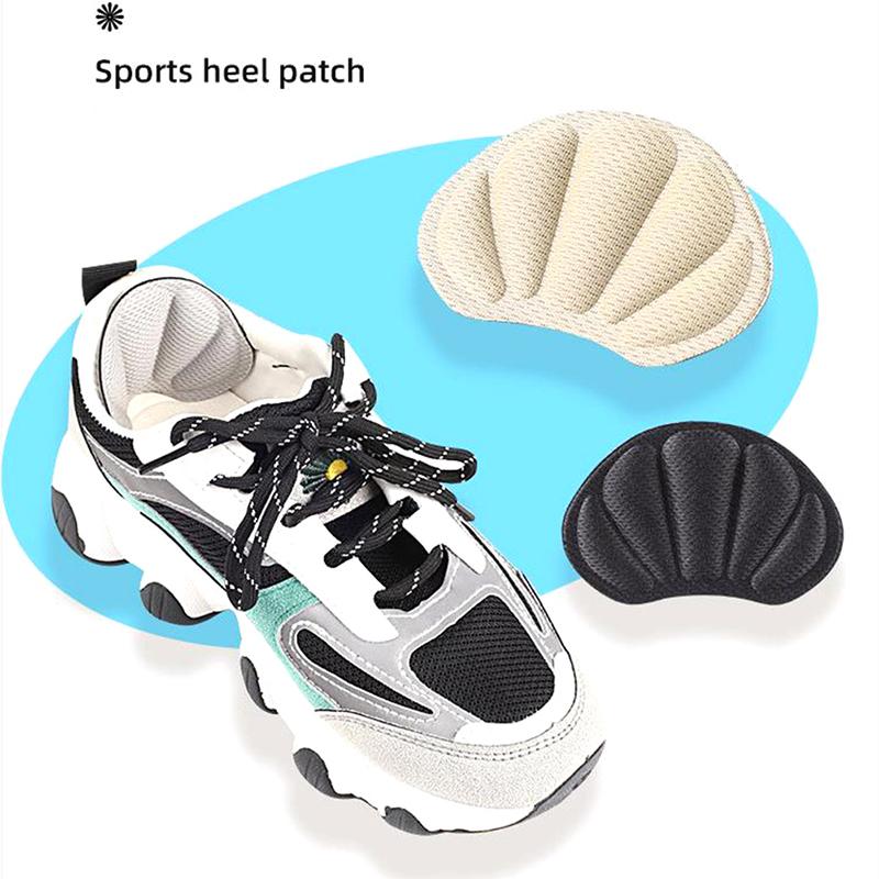 1 пара подушечек для обуви, подушечки для пятки, спортивная обувь, регулируемые вставки для ног, обувь, купить большую мелочь, маленький вкладыш, противоизносная защитная накладка для пятки