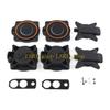 L8RE Air Pumps Diaphragm Maintenance Set Replacement Component Plastic Texture for HP100 HP120 Long Component