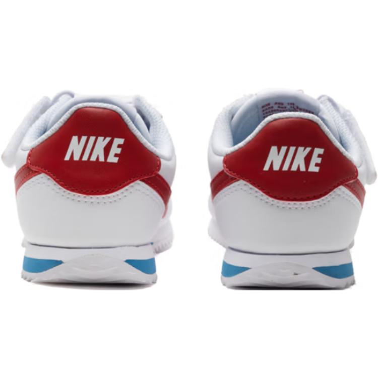 Nike Детские кроссовки Cortez EasyOn Белые с красными и синими элементами Varsity DM0951-115