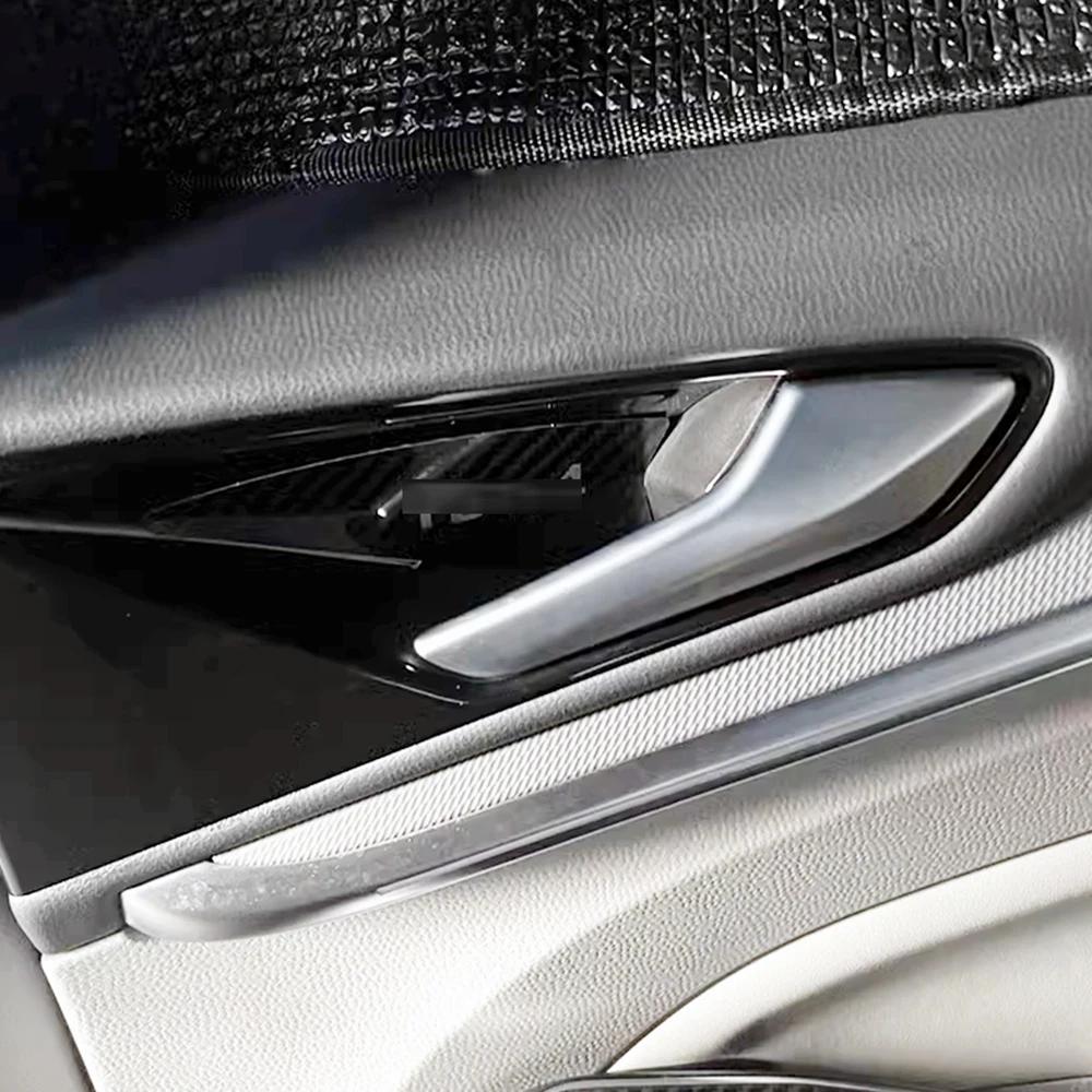For Volkswagen VW ID.4 ID4 2024 2024 2024 Car Interior Part Refit Inner Door Handle Bowl Cover Trim Sticker Anti Scratch