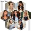 MISS WIG Синтетический гибкий наращивание хвоста, длинный волнистый многослойный искусственный хвост, парик для женщин, ежедневное использование