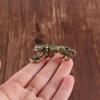 Animal Sculpture for Home,Office,Car Key Chain Diy Desktop Decor Ornaments Crafts Tiger Figurine