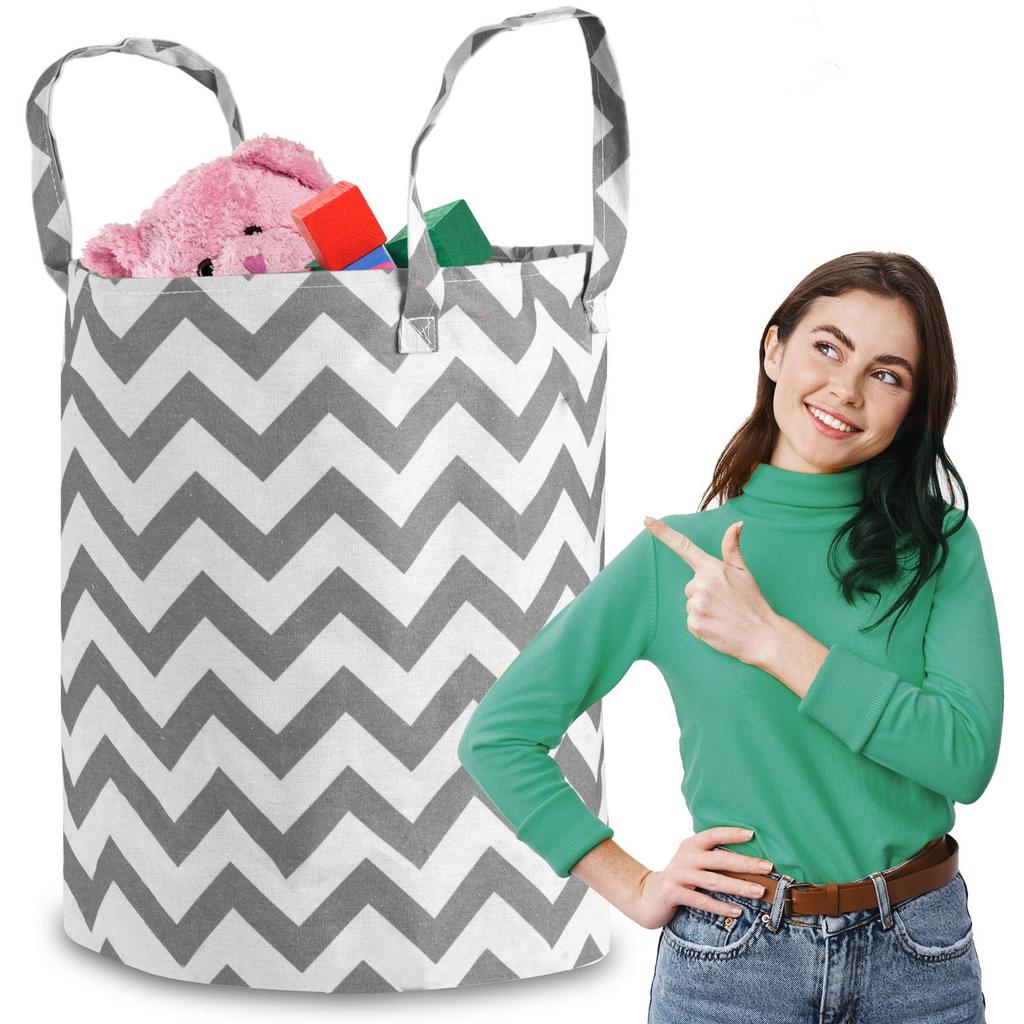 Nukido Toy Basket - Gray