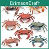 Симуляция морских животных Фигурки крабов Идеально подходят для творческого обучения и декора
