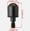 2pcs Round Head Car Bumper Protector Protective Guard Spike For Smart Fortwo 451 Anti Collision Front Rear Safe Kit