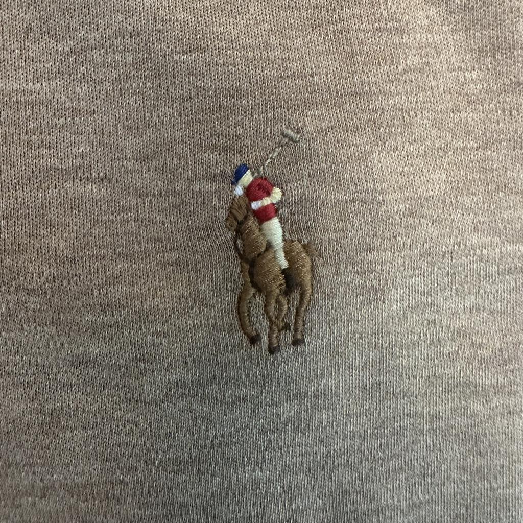 Polo Ralph Lauren однотонная рубашка поло с коротким рукавом и вышитым логотипом, мужские топы коричневого цвета MNPOKNI1N822777-260