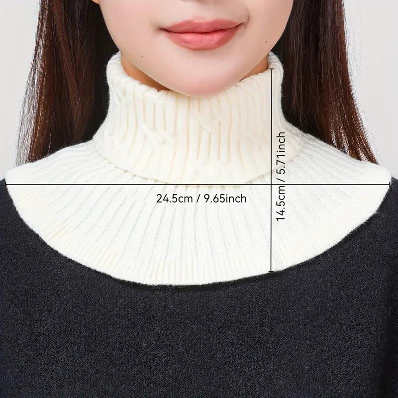 Solid Color Pullover Scarf Infinitely Elastic Autumn and Winter Cold Resistant Neck Collar Scarf