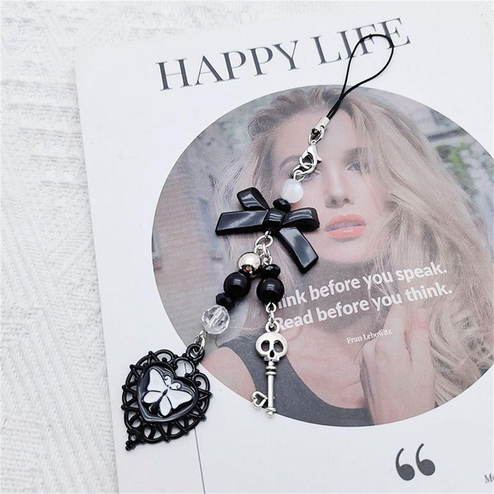 Bag Charms Hanging Chain Sweet Love Mobile Lanyard Cellphone Strap Mobile Phone Strap Phone Pendant