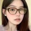 2024 New Women Eyeglasses Frame Cat Eye Brand Designer Computer Eyeglasses