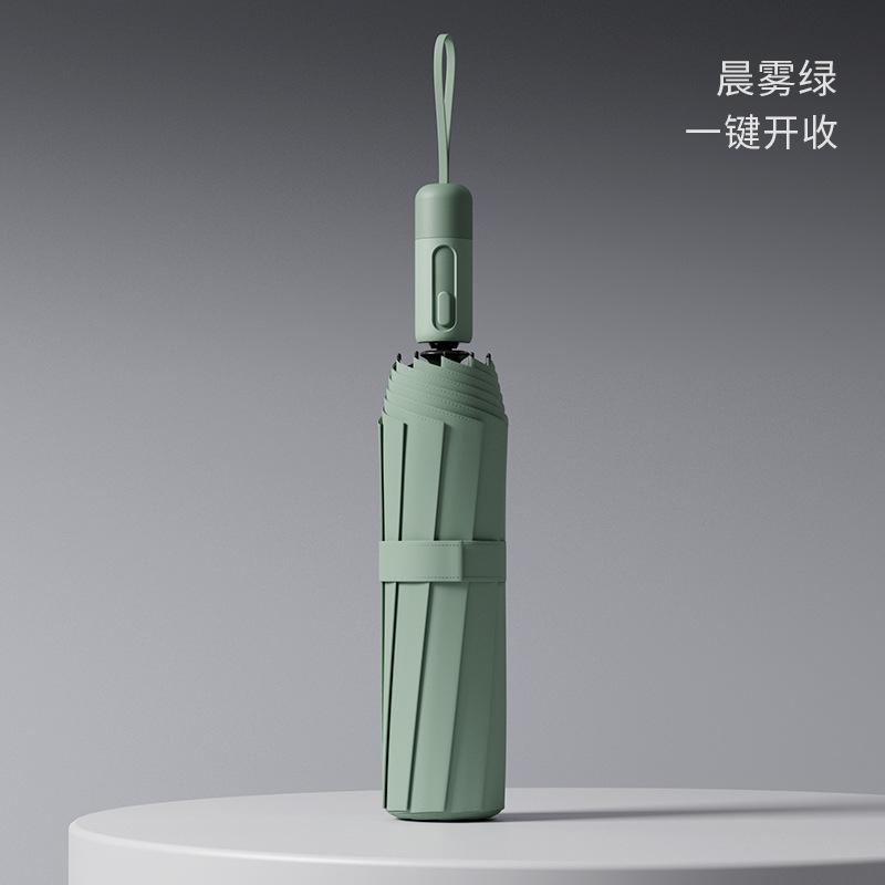 Автоматический солнечный зонт супер ветроустойчивый зонт мужской большой размер утолщенный усиленный складной мужской специальный солнцезащитный зонт