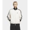 adidas Оригиналы Вафельная Молния Полоска Логотип Свободная Куртка с Длинным Рукавом Унисекс куртки KQ6864