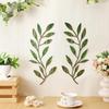 Wrought Iron Olive Branch Wall Decoration for Indoor/Outdoor Use