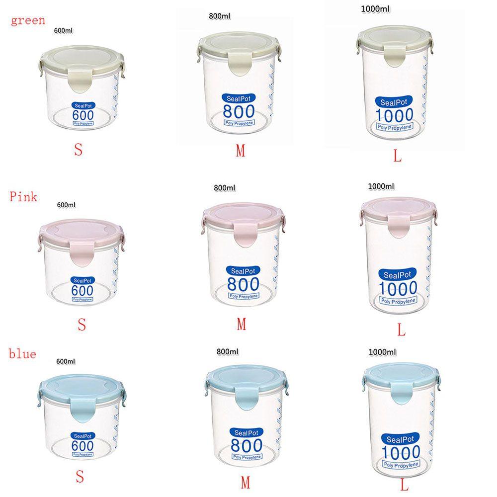 New Preservation Container Storage Box Sealing Pot Plastic Food Fresh